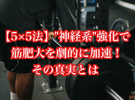 【5×5法】