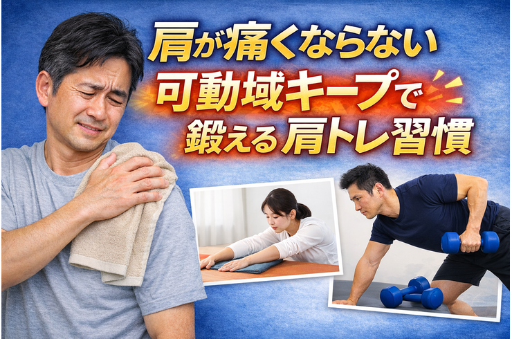 肩が上がらない五十肩予備軍へ｜可動域を守る筋トレ習慣